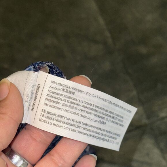 Hollister Boho Tank Top Women's M Multicolor Floral Round Neck Sleeveless - Picture 5 of 7